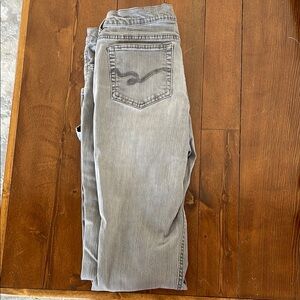Gray Denim Jeans